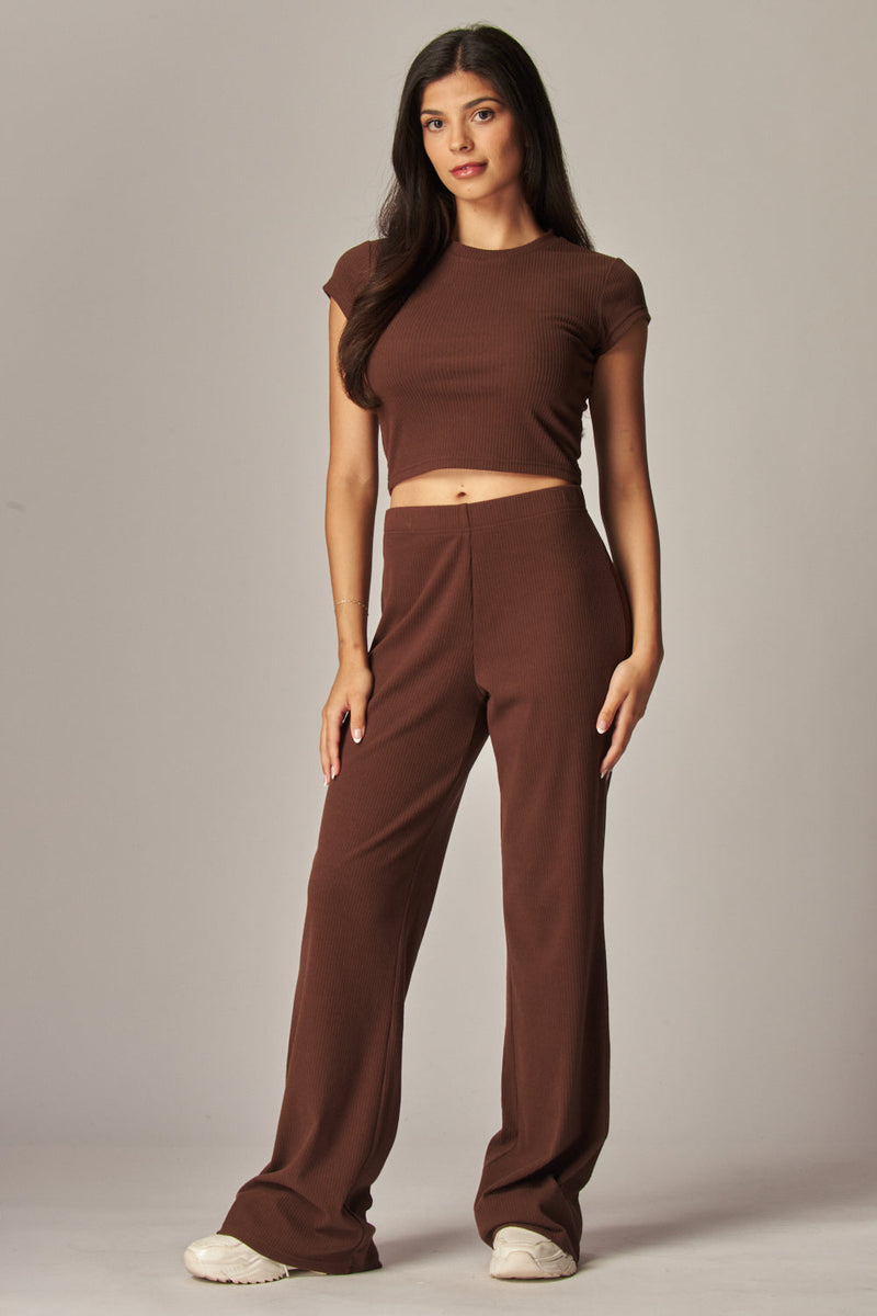 CONJUNTO TOP Y PANTALON  A12437