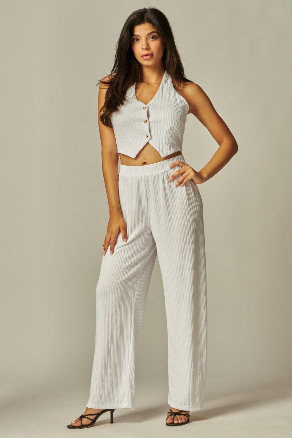 CONJUNTO TOP Y PANTALON  A12442