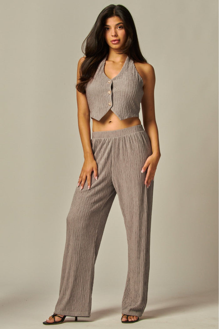 CONJUNTO TOP Y PANTALON  A12442