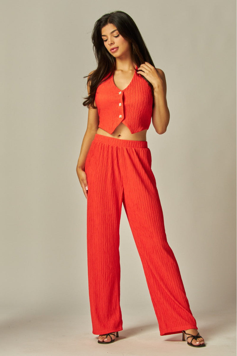 CONJUNTO TOP Y PANTALON  A12442