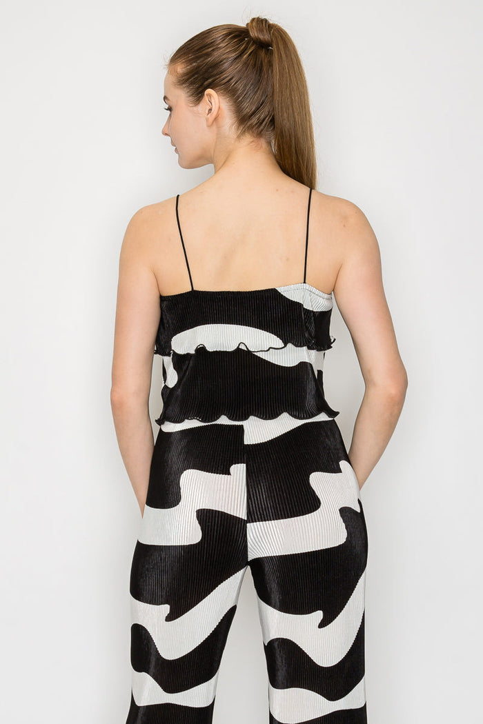 CONJUNTO TOP Y PANTALON  A12821