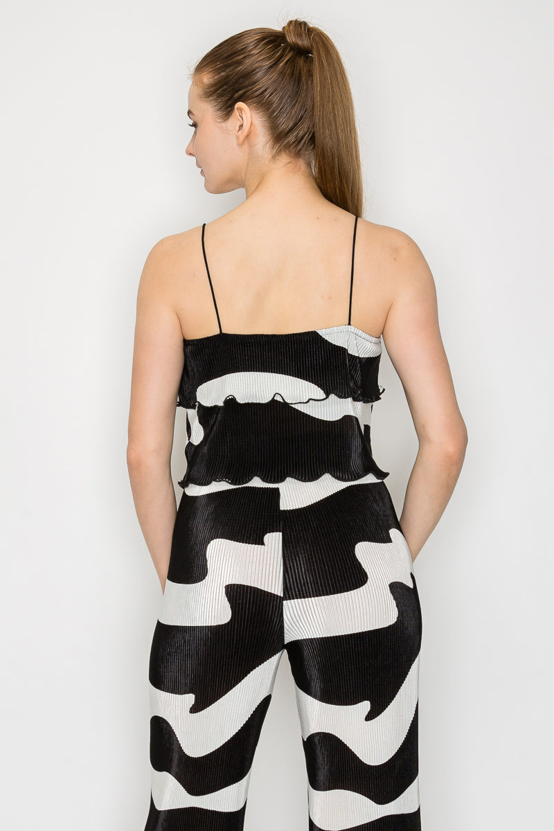 CONJUNTO TOP Y PANTALON  A12821