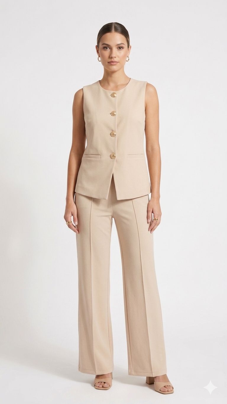 CONJUNTO TOP Y PANTALON  A12980