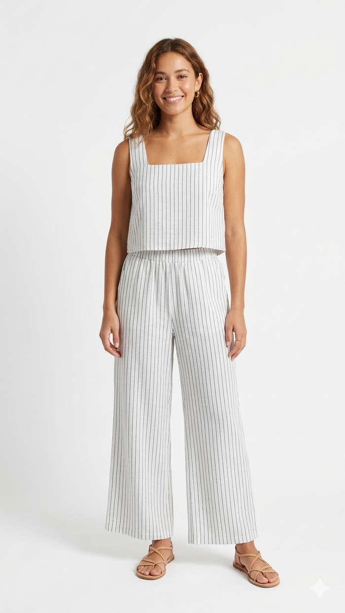 CONJUNTO TOP Y PANTALON  A13055