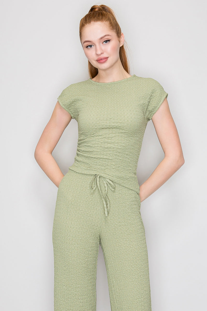 CONJUNTO TOP Y PANTALON  A13399