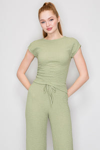 CONJUNTO TOP Y PANTALON  A13399