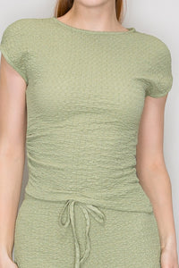 CONJUNTO TOP Y PANTALON  A13399