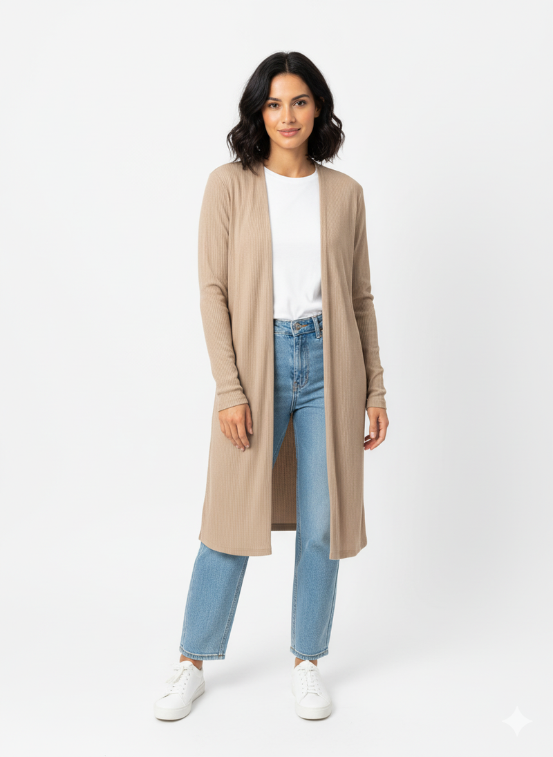 CARDIGAN MAUVE E11093MV