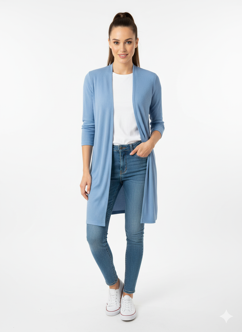 CARDIGAN MAUVE E11093MV