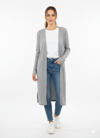 CARDIGAN MAUVE E11093MV