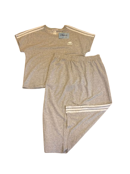 CONJUNTO TOP Y FALDA LARGA  F2680