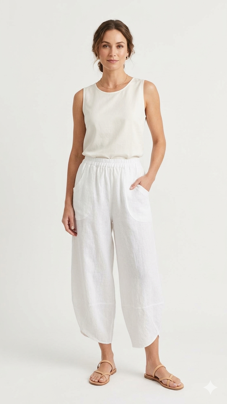 PANTALON LINO M13411