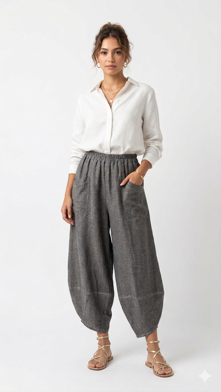 PANTALON LINO M13411