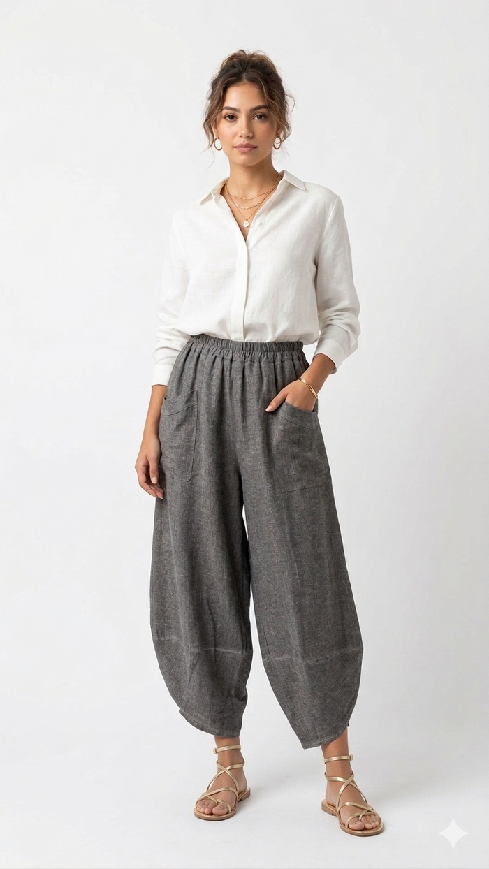PANTALON LINO M13411