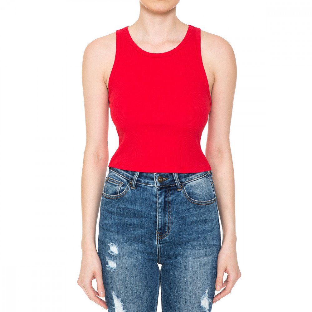 CROP TOP ROJO T11352RJ