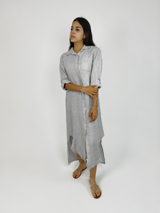 VESTIDO LARGO MANGA LARGA W10992SIU