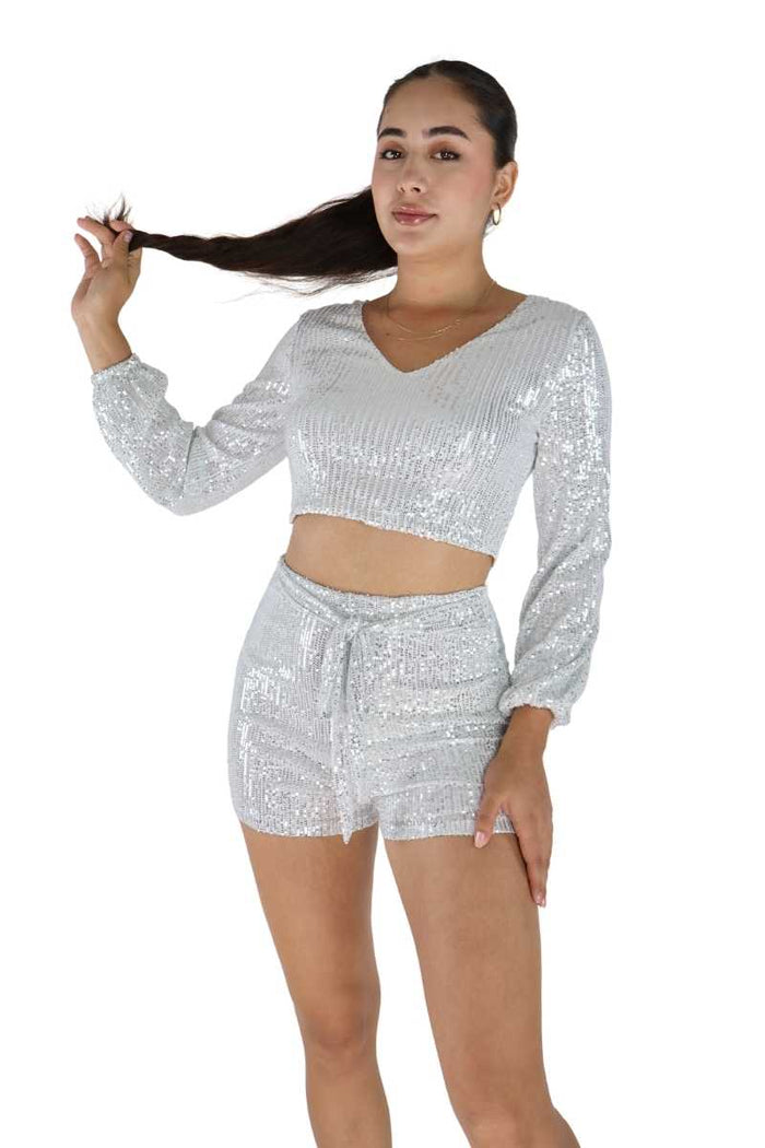 CONJUNTO TOP Y SHORT S12478
