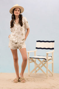 CONJUNTO TOP Y SHORT S12544