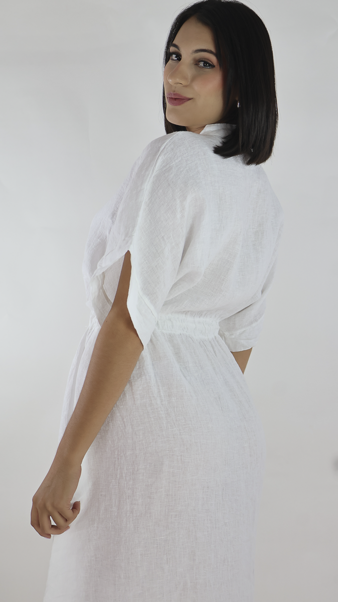 VESTIDO LARGO LINO W12252