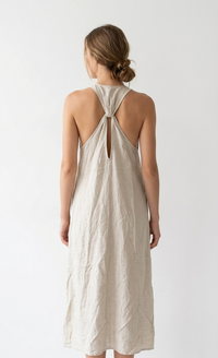 VESTIDO LARGO LINO W13410