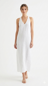 VESTIDO LARGO LINO W13410