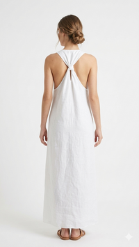 VESTIDO LARGO LINO W13410