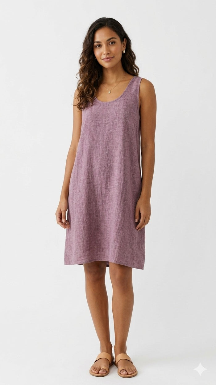 VESTIDO LARGO LINO W13417