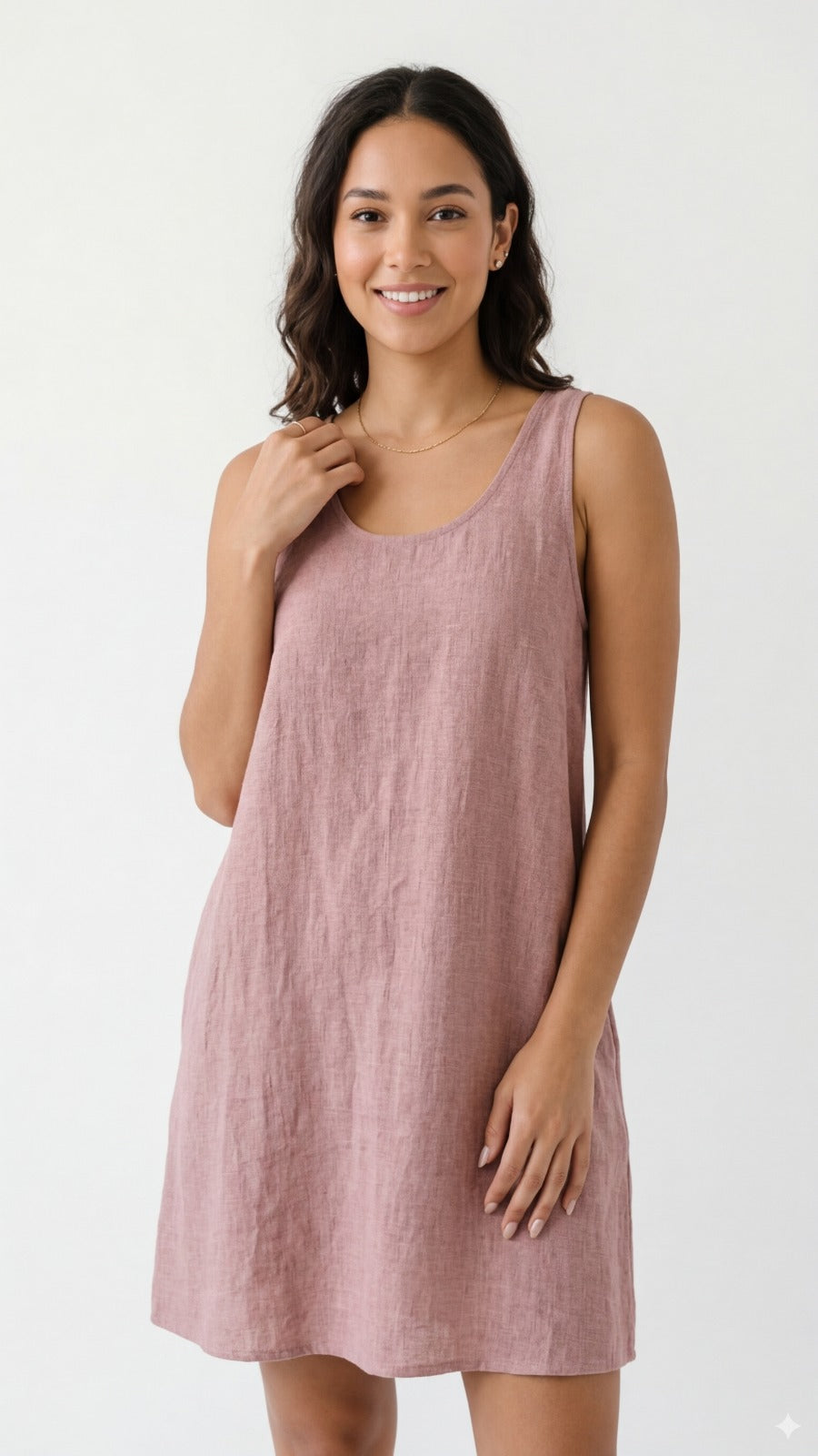 VESTIDO LARGO LINO W13417