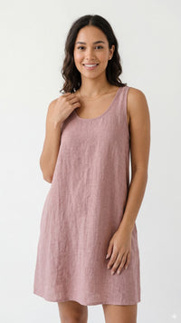 VESTIDO LARGO LINO W13417