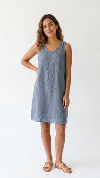 VESTIDO LARGO LINO W13417