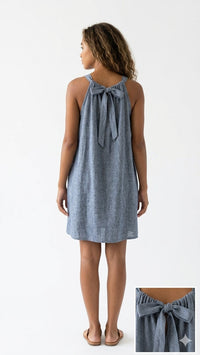 VESTIDO LARGO LINO W13417