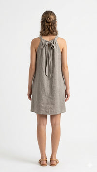 VESTIDO LARGO LINO W13417