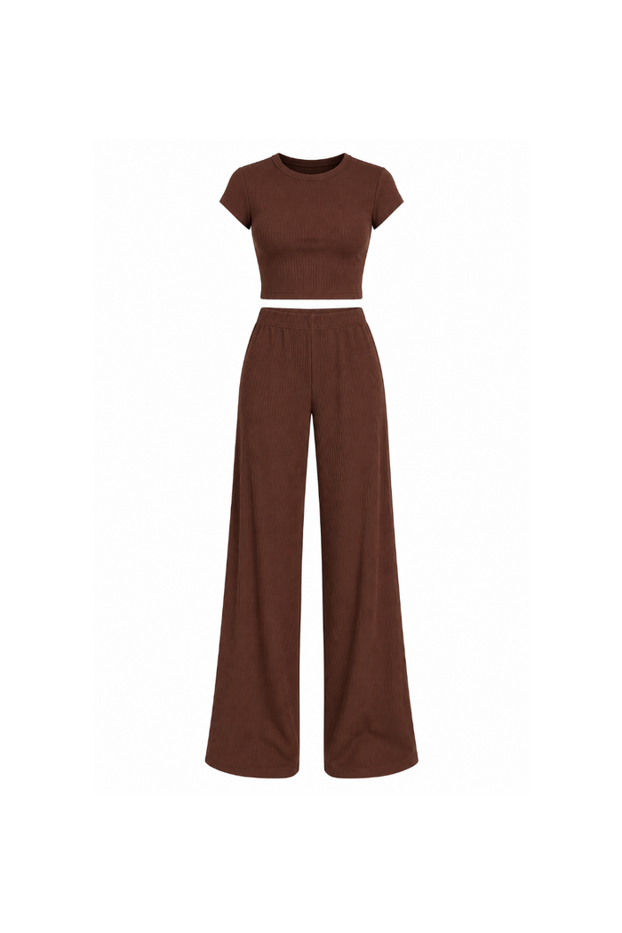 CONJUNTO TOP Y PANTALON  A12437