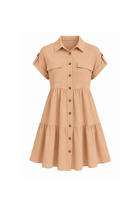 VESTIDO CORTO CASUAL  113248
