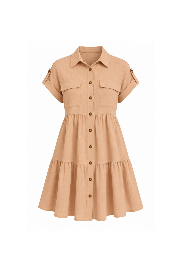 VESTIDO CORTO CASUAL  113248