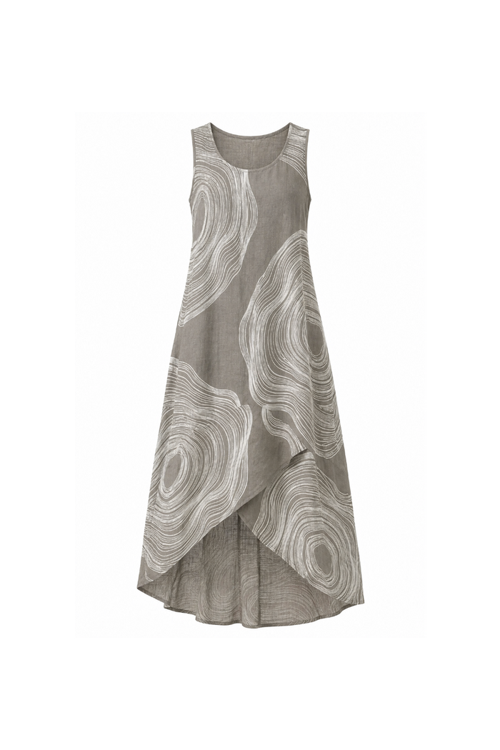 VESTIDO LARGO LINO W12587