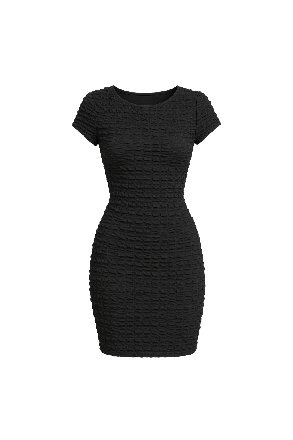 VESTIDO CORTO BASICO Q13366