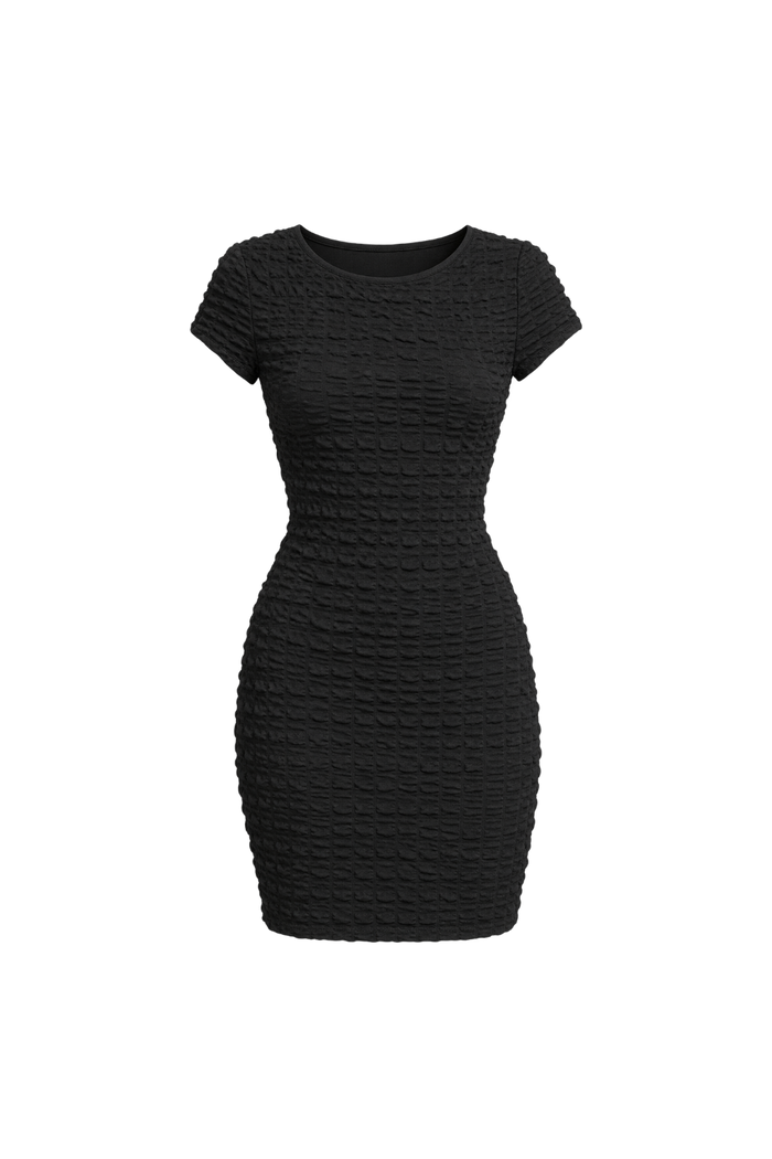 VESTIDO CORTO BASICO Q13366