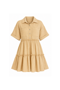 VESTIDO CORTO CASUAL  113136