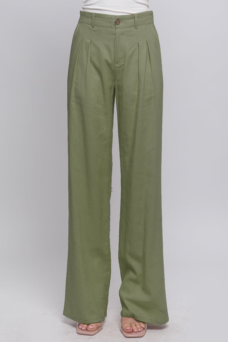 PANTALON LINO MOSS M11200MS