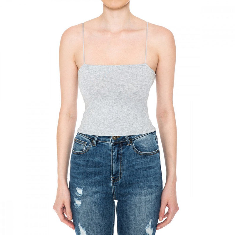 CROP TOP GRIS T11490GR