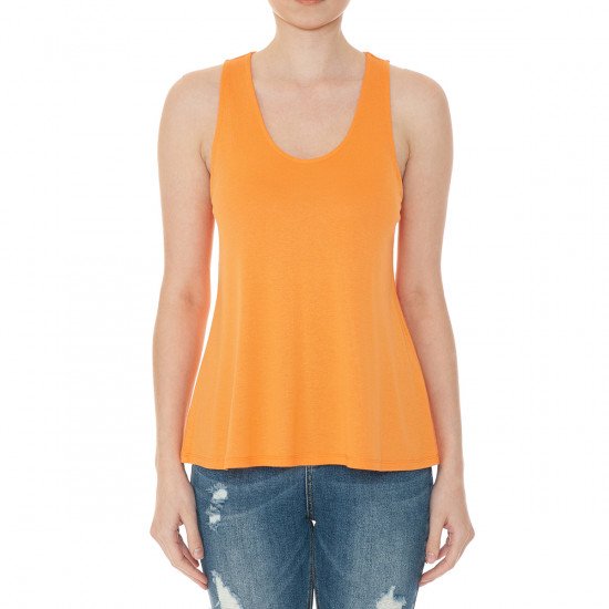 BLUSA BASICA NARANJA O11359NJ