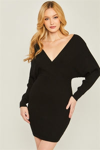 VESTIDO CORTO CASUAL NEGRO 111011NE