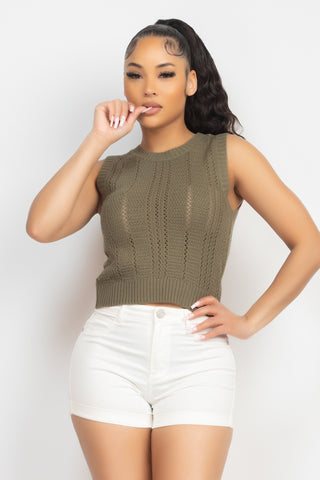 SUETER VERDE OLIVO 710950VO