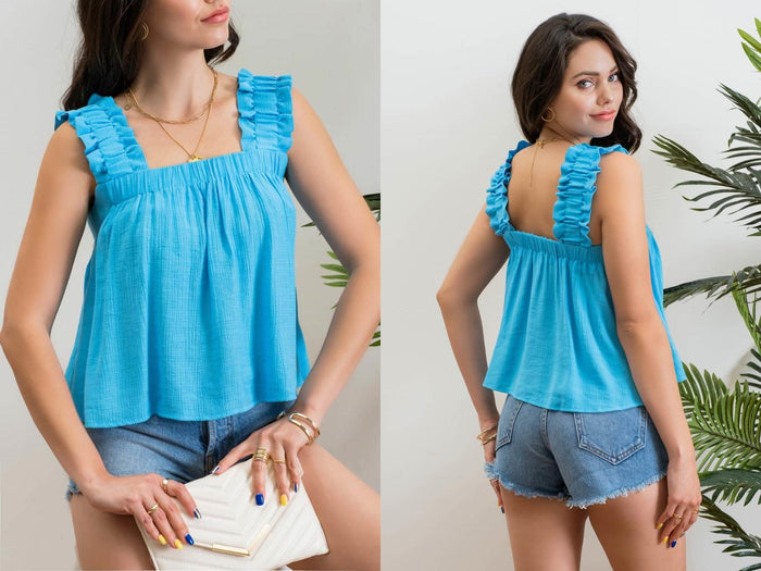 BLUSA CASUAL AQUA MINT 311302AI