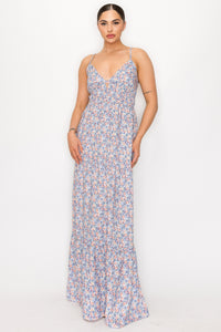 VESTIDO LARGO CASUAL BLUE 211438BU