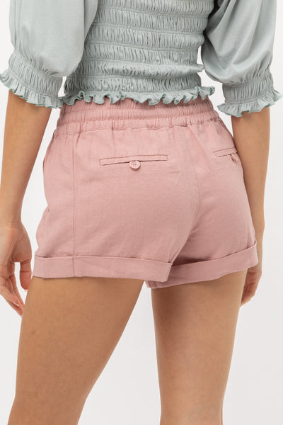 SHORT LINO MAUVE I11333MV