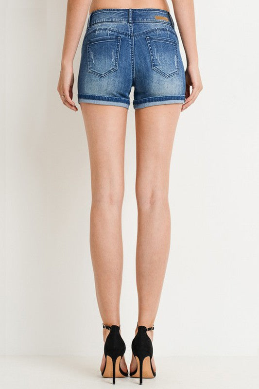 SHORT MEDIUM DENIM  411705MM