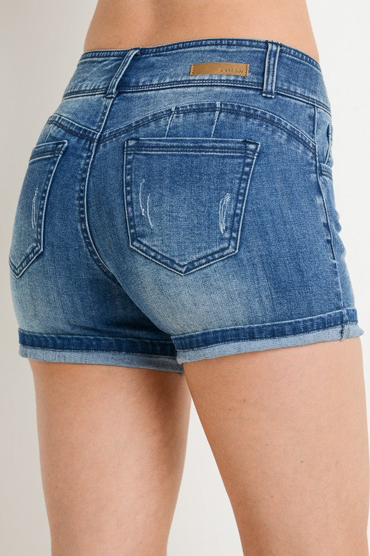 SHORT MEDIUM DENIM  411705MM